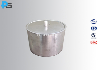 EN30-1-1 Standard Aluminum Sauce Pans With Lids For Testing On Gas Burners