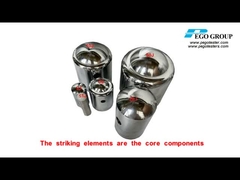 العناصر المضربة لاختبار المطرقة IEC60068-2-75