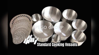 أوعية الاختبار القياسية EN60350-2، IEC60035-2-6، IEC60035-2-9