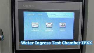 غرفة اختبار مقاومة الماء الشاملة IEC60529 لاختبار IPX1 وIPX2 وIPX4 وIPX4