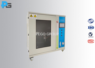 PLC Type 50W and 500W Horizontal and Vertical Flame Tester According to UL94 and IEC60695-11-4/3