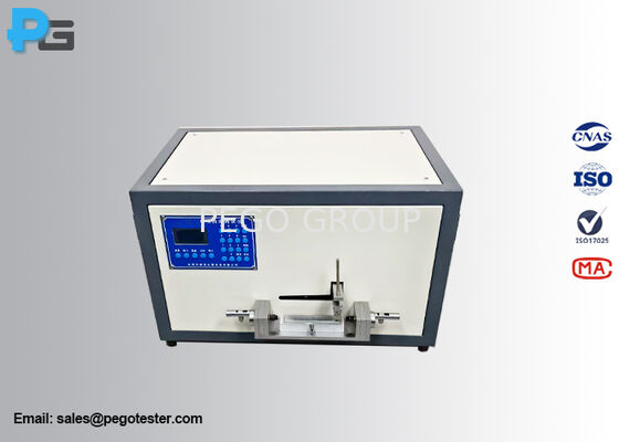 IEC60851-3 Standard Enamelled Round Wire Abrasion Resistance Test Apparatus with DC (6.5±0.5)V Test Voltage and Automatically Rotating Sample