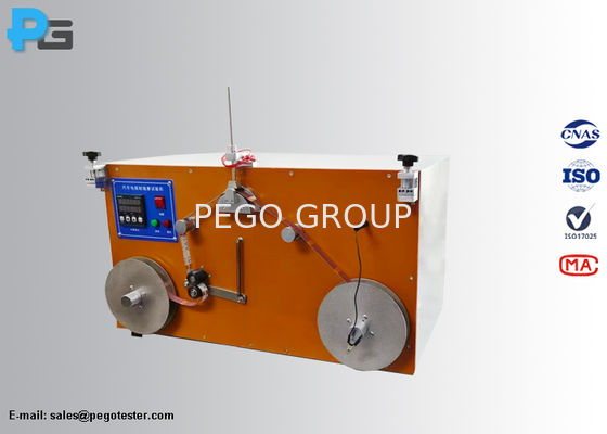 Sandpaper Abrasion Test Apparatus for Automotive Cable Testing with 1500mm/min Speed and 29±2° Angle Compliant with ISO 6722-1