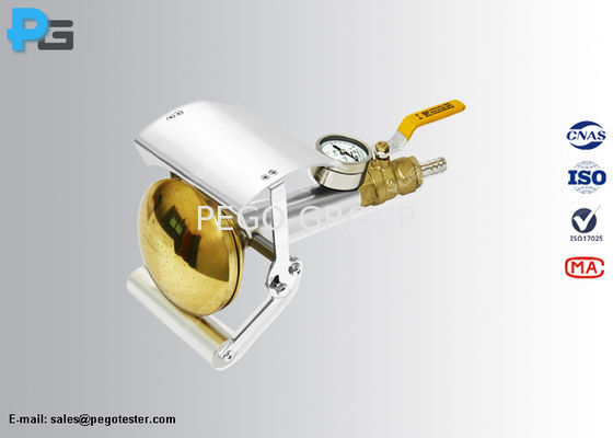 قطر الحفرة 0.5mm المعدل الألومنيوم IPX3 / IPX4 اختبار حماية الدخول فوهة الرش اليدوية IEC60529 الفقرة 14.2.3/14.2.4