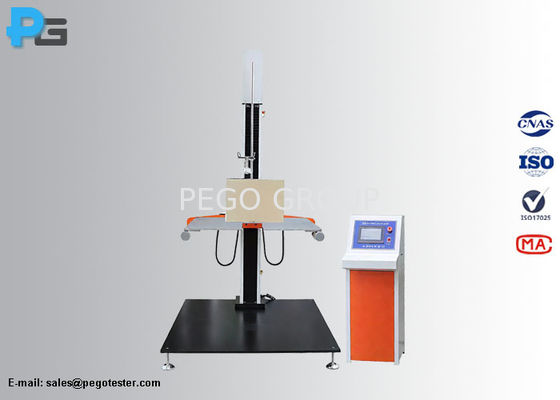معدات اختبار السقوط الحر ذات الذراع المزدوجة للحاويات مع ASTM D5276 IEC 60068-2-27 CNAS 29999