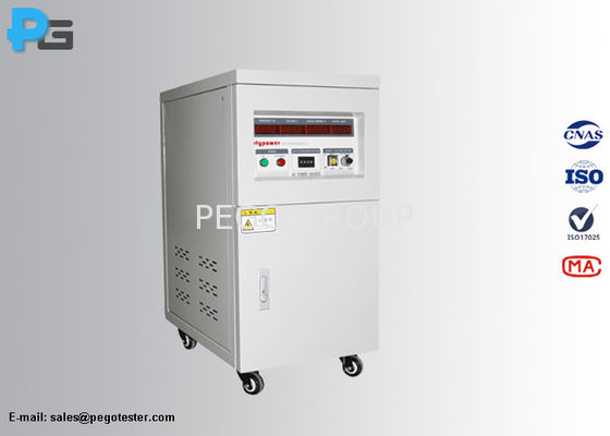 مرحلة واحدة ac dc امدادات الطاقة متغير الجهد التردد 2 كيلو فولت / 5 كيلو فولت / 10 كيلو فولت للاختيار